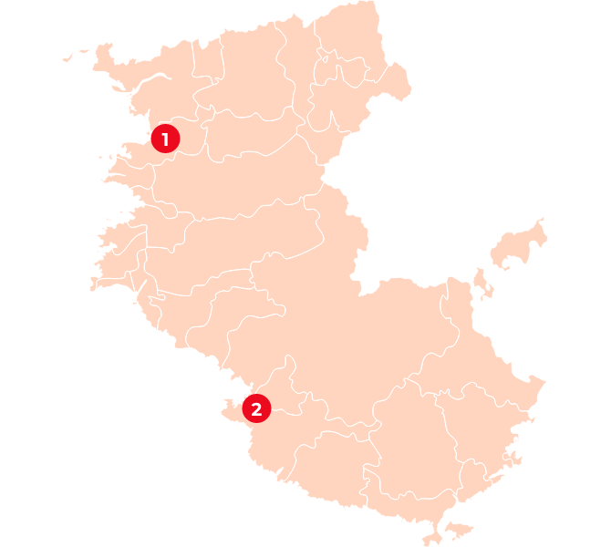 和歌山県の地図